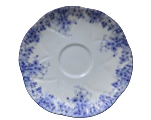 Shelley Dainty Blue NUR UNTERTASSE 5 1/2" blau weiß zart Blumenmuster England - Bild 1 von 4