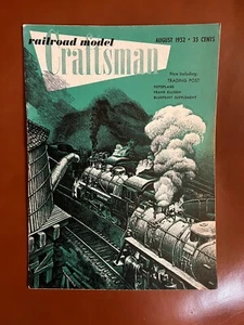 Railroad Model Craftsman Magazine August 1952 - Picture 1 of 3