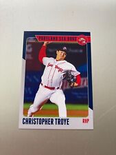 Christopher Troye 2023 Portland Sea Dogs Team Card Red Sox