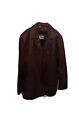 Wilson's suede and leather Coat, Size 50, removable zipped lining, brown