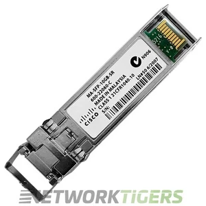 Cisco Meraki MA-SFP-10GB-SR 10GB BASE-SR 850nm Short Reach DOM SFP+ Transceiver - Afbeelding 1 van 1