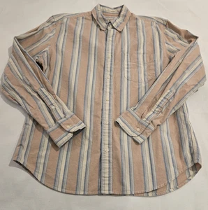 Camisa a Rayas J CREW Rota Ajustada Desacogida Para Hombre Con Botones Talla Grande - Imagen 1 de 11