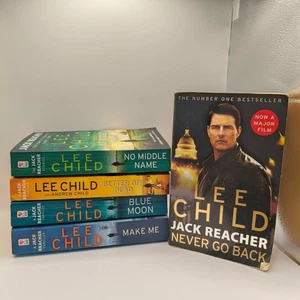 Lee Child Books x5 Jack Reacher - Crime Thriller Small Paperback Bundle Bulk Lot - Picture 1 of 11