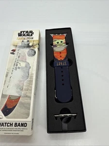 MobyFox Star Wars The Mandalorian The Child Apple Watch Silikon Smartwatch Band - Bild 1 von 4