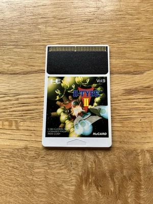 R-Type II Item Classic Shooter PC Engine TurboGrafx Turbo Duo GT CoreGrafx - Image 1 of 4