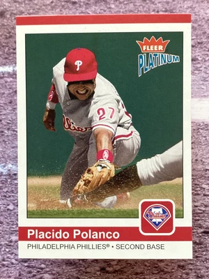 Fleer Platinum 2004 Plácido Polanco #51 Philadelphia Phillies Foto 1 de 2