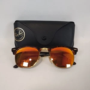 Ray-Ban Clubmaster RB3016 Sunglasses 49/21-140 990/70 Tortoise Gold frames only - Picture 1 of 7