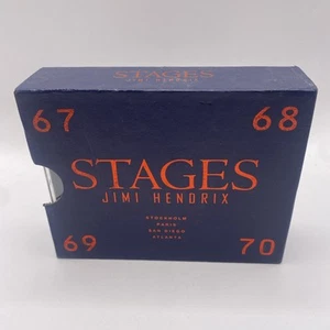 Jimi Hendrix Stages 4 Cassette Tape box set original polydor label 1991 USA RARE - Picture 1 of 12