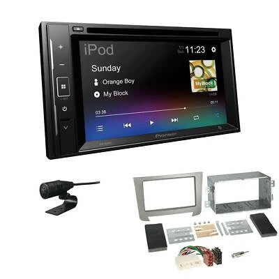 Pioneer Autoradio Bluetooth CD/DVD USB für Ssangyong Rexton II ab 2013 silber - Bild 1 von 4