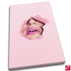 BEAUTY MAKEUP WOMAN CANVAS Wall Art Picture Print A4 - Picture 1 of 3