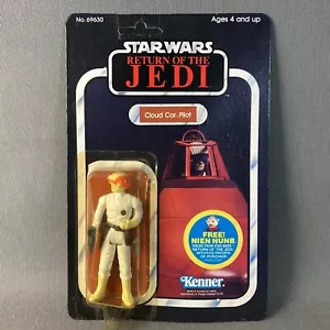 STAR WARS VINTAGE | Cloud Car Pilot (Bespin) | Unpunched MOC 77 bk ROTJ Kenner - Picture 1 of 11