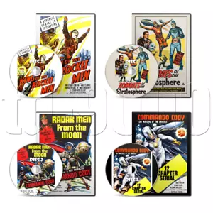 Rocket Men Republic Movie Serial Cliffhanger Collection (1949-1953) (8 x DVD) - Bild 1 von 2