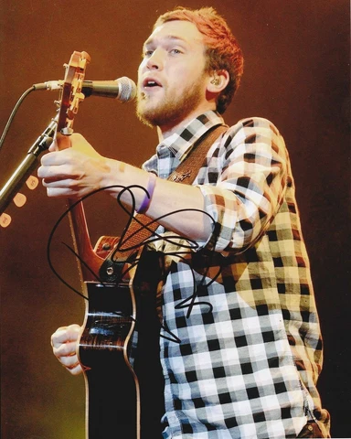 American Idol Winner Phillip Phillips Signed Photo 8x10 COA 1 Cover