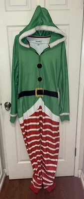 Mono polar Tipsy Elves adulto talla GRANDE disfraz de pijama con capucha cremallera Foto 1 de 4