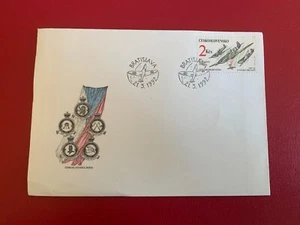 CZECHOSLOVAKIA 1992 FDC WW2 AVIATION PILOTS SPITFIRES - Picture 1 of 1