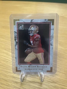 2020 Donruss Football Brandon Aiyuk Elite Series Rookie WSR-BA - Picture 1 of 2