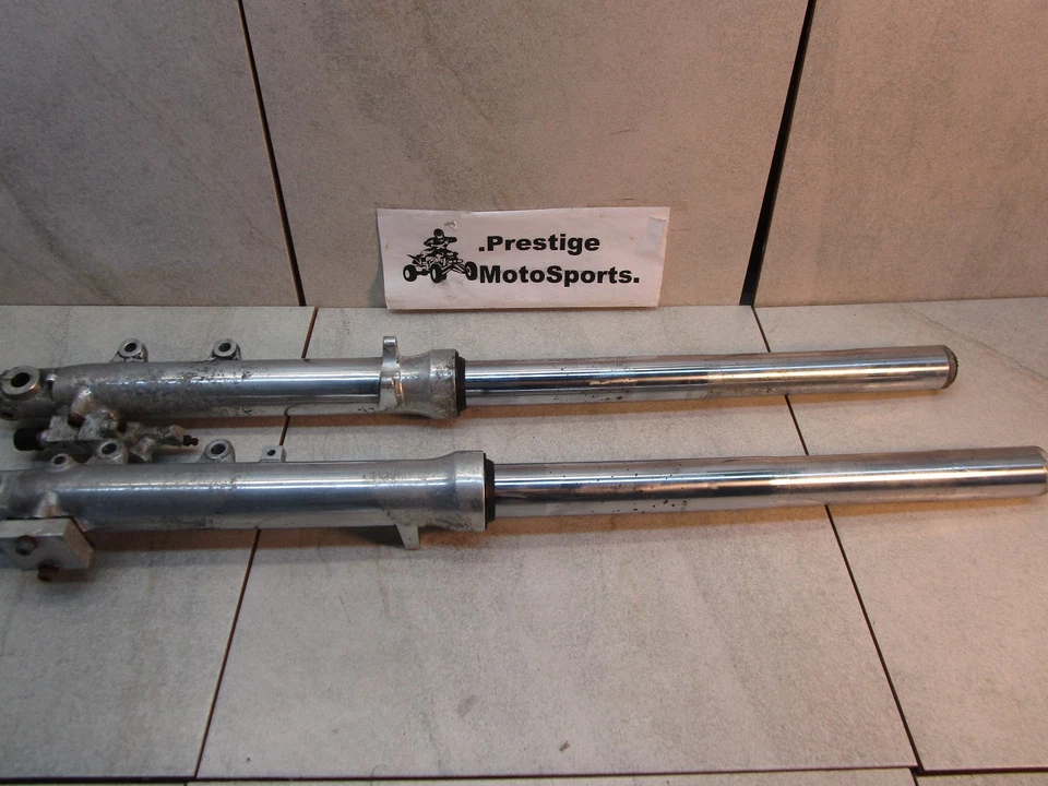 HORQUILLAS DELANTERAS RECTAS! 84-85 yamaha fj1100 fj 1100 suspensión tubo izquierdo derecho  Foto 1 de 4