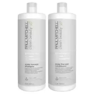 Paul Mitchell Clean Beauty Scalp Therapy Shampoo & Conditioner Dupo 33.8 Oz - Picture 1 of 1