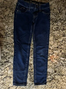 Girls Justice Denim Jeggings Leggings Skinny Jeans Pants Simply Low Size 6R 6 - Picture 1 of 3
