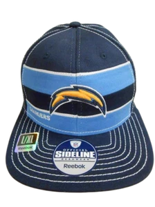 New Los Angeles & Chicago Mens Adult Size S/M Reebok Flat Brim Cap Hat Bundle - Picture 1 of 12