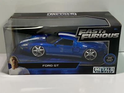 Fast and Furious Ford GT 1:24 Scale Jada 97177 NEW Box - Image 1 of 4