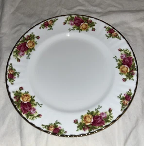 Vintage Royal Albert Old Country Roses Set of 4 Dinner Plates 10 1/2" England - Picture 1 of 2