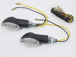 LED Mini Blinker Honda Suzuki Kawasaki Yamaha, kurzer Arm, CAT EYE - Bild 1 von 4