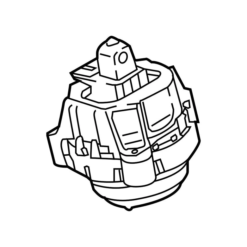 Genuine OEM Driver Left Engine Mount For BMW 530i X3 2020-2023 - Image 1 of 1