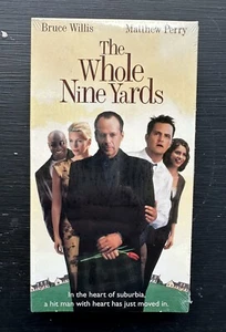 The Whole Nine Yards (VHS 2000) Bruce Willis, Matthew Perry, Brand New / Sealed  - Picture 1 of 2