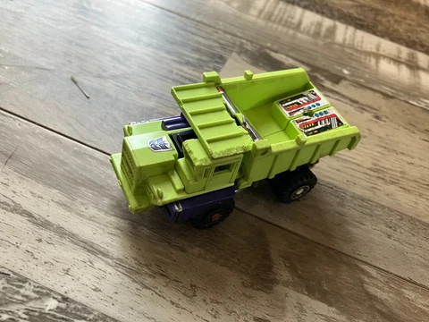 TRANSFORMERS G1 CONSTRUCTICON LONG HAUL 1985 80s DEVASTATOR Cover