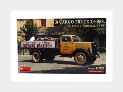 1:35 MINIART Opel 3T Cargo 3,6 Truck 2-Assi 1940 Kit MA38079 - Immagine 1 di 2