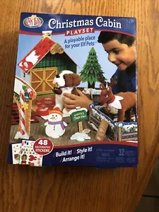 Elf Pets Christmas Cabin Playset 0814854012962 - Picture 1 of 5