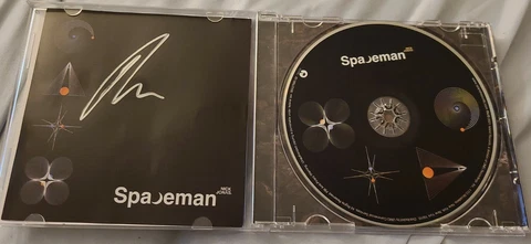 NICK JONAS SIGNED SPACEMAN CD  AUTHENTIC SOLD OUT JBROTHERS W/COA+PROOF RARE WOW Cover