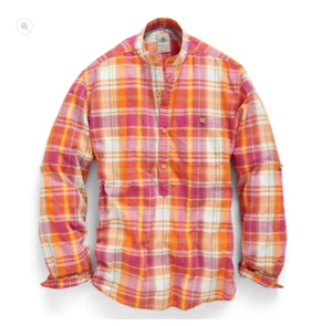 Territory Ahead Gangi Madras Magenta Button-Down Shirt Men's Large NEW NIP - Picture 1 of 4
