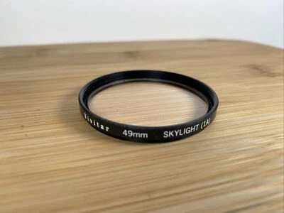 Vivitar 49mm Skylight 1A Filter No Box - Image 1 of 2