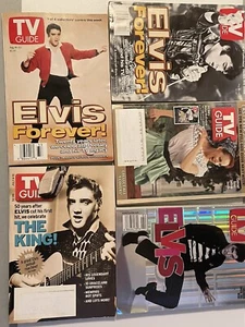 Tv Guide Lot Elvis Presley Reba McEntire - Imagen 1 de 2