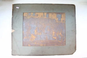 Old  B & W Photograph Of Royal Parsi Family Sitting In Palace Mumbai NH3274 - Picture 1 of 12