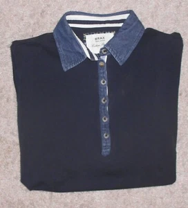 Kaum getragen! Schönes Polo Shirt von BRAX, Cotton Stretch, Gr. 42, blau - Bild 1 von 2