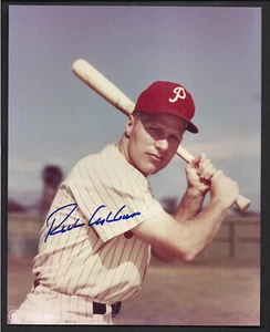 Richie Ashburn Autographed 8x10 -PSA/DNA Baseball HOF Philadephia Phillies D-97 - Picture 1 of 2