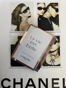 5 La Vie est Belle Lancome Spray Vials .05 oz EDP w/ Cards Lot of 5 NEW - Picture 1 of 2