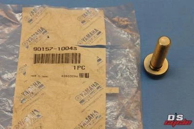 NOS YAMAHA 1983 XV500 VIRAGO BRAZO TRASERO CABEZA PANORÁMICA TORNILLO PARTE # 90157-10043-00 Foto 1 de 4