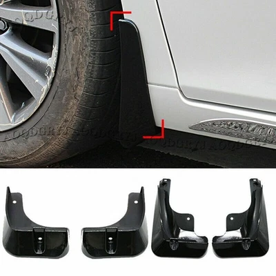 For LEXUS ES 2019-2025 Glossy Black Splash Guards Mud Flaps Mud Fender Mudguards Foto 1 de 4