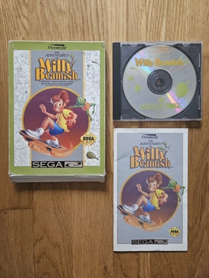 SEGA MEGA CD ADVENTURES OF WILLY BEAMISH NTSC USA USED IMPORT GOOD CONDITION CIB - Image 1 of 4