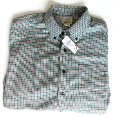 Camisa LL Bean XL Reg WICKED GOOD Franela Pata de Gallo Ajuste Tradicional Nueva con Etiquetas Foto 1 de 4