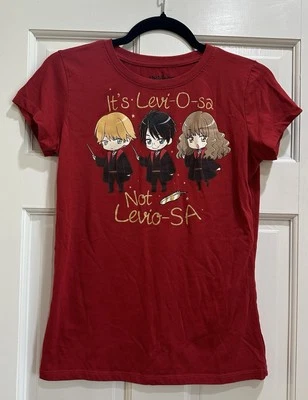 Girls Harry Potter Anime Style Not Levio-sa T-shirt XL 14/16 - Image 1 of 3
