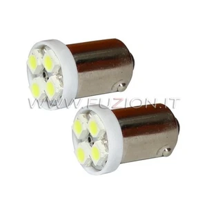 LAMPADE BA9S H5W 4 LED SMD FUZION - Picture 1 of 2
