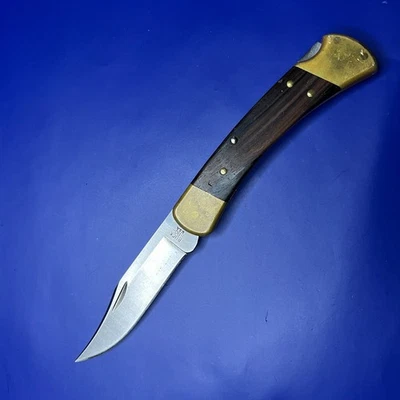 Faca dobrável vintage 1981-1986 Buck 110 Hunter - Imagem 1 de 4