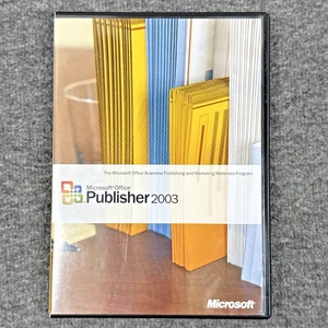 Microsoft Office Publisher 2003 Disk + Product Key - Afbeelding 1 van 2