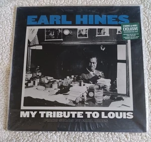 EARL HINES - My Tribute To Louis (2019 ORG) Transparent Red Vinyl - NEW - Picture 1 of 3