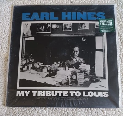 EARL HINES - My Tribute To Louis (2019 ORG) Transparent Red Vinyl - NEW - Image 1 of 3